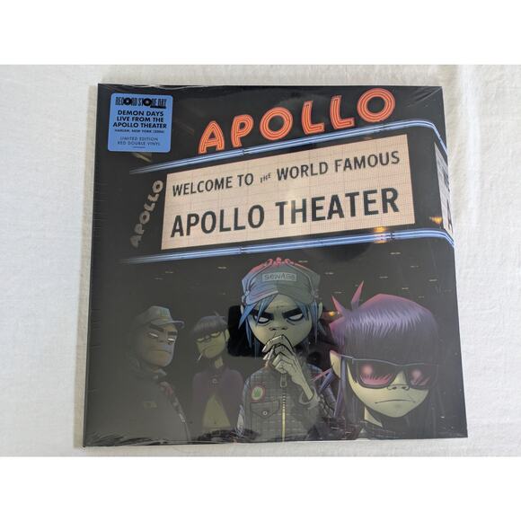 Gorillaz RSD Vinyl Demon Days Live from the Apollo Theater Limited To 6500 - Picture 3 of 13